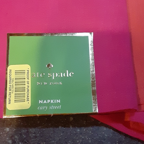 Kate Spade Cloth Napkins - Picture 2 of 3